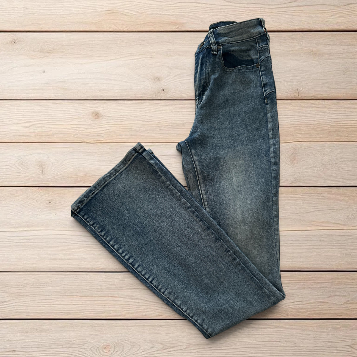 High Rise Flare Jeans Size 0 / 32 Inseam