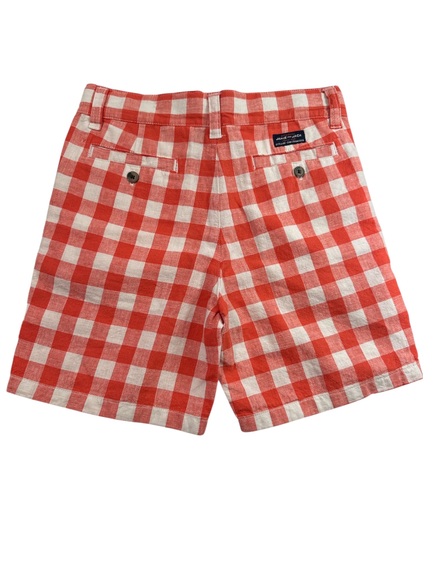 Janie & Jack Gingham Shorts Size 5