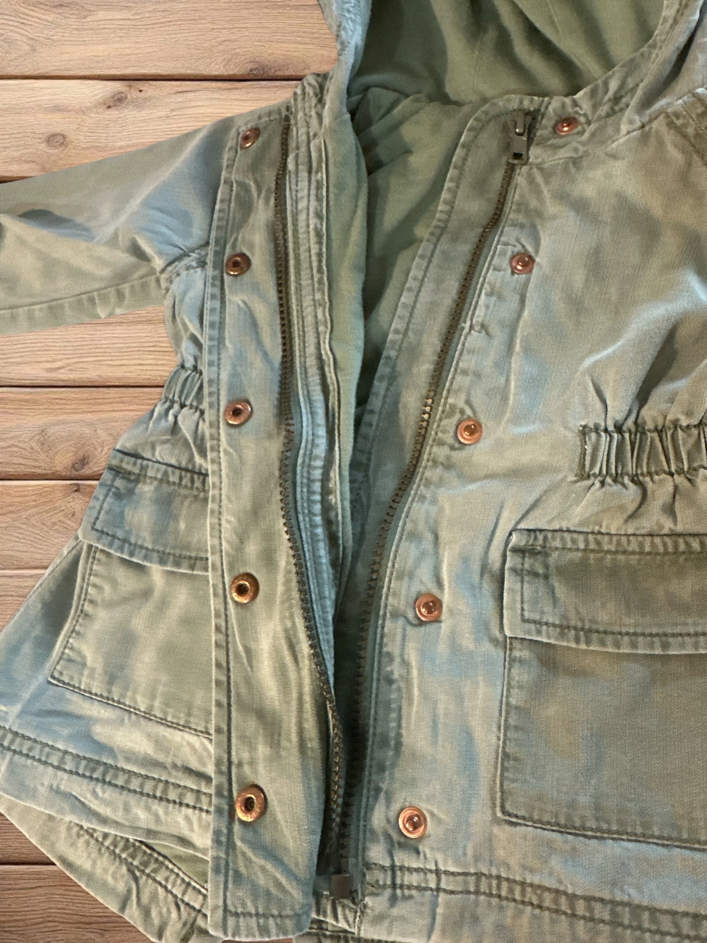 Old Navy Twill Hooded Jacket