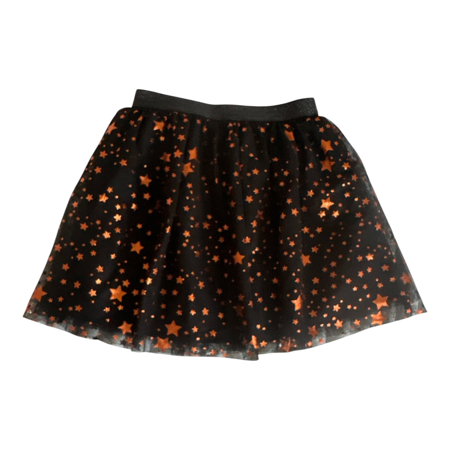 Way to Celebrate Halloween Girls Foil Mesh Tutu Skirt