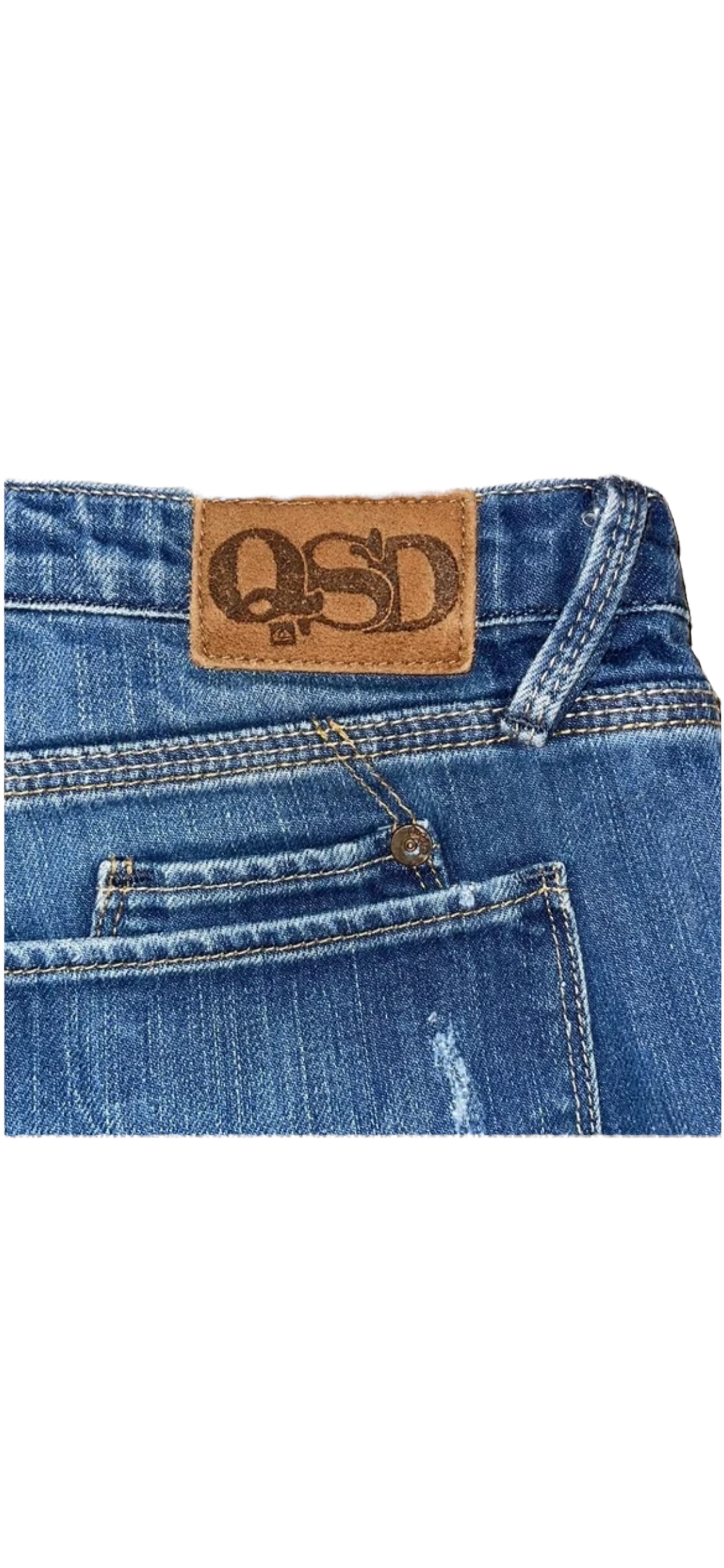 QSD Distressed Denim Shorts