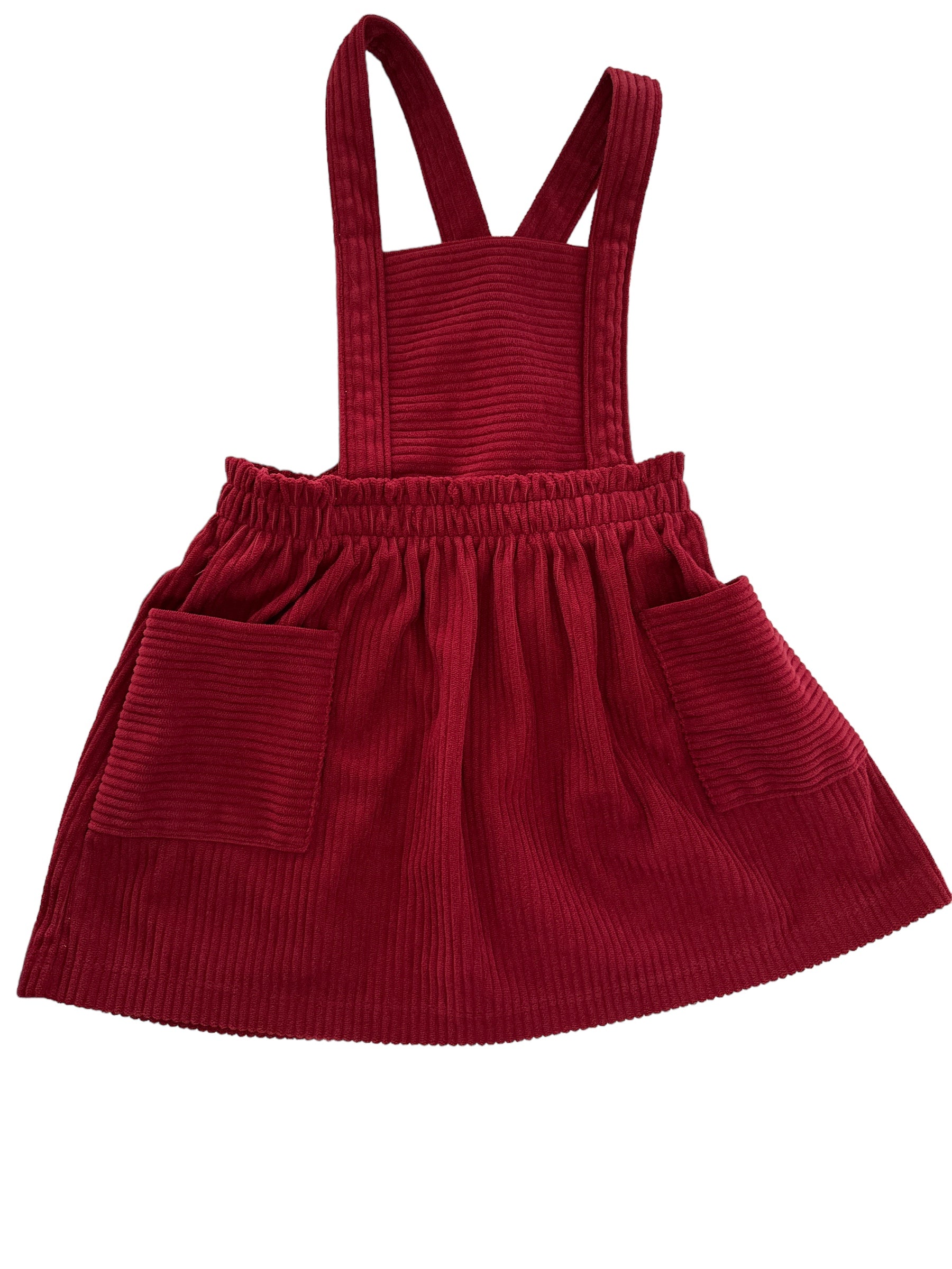 red jumper dress Wonder Nation Girls Jumper Dress – Lela & Grace Kids Boutique