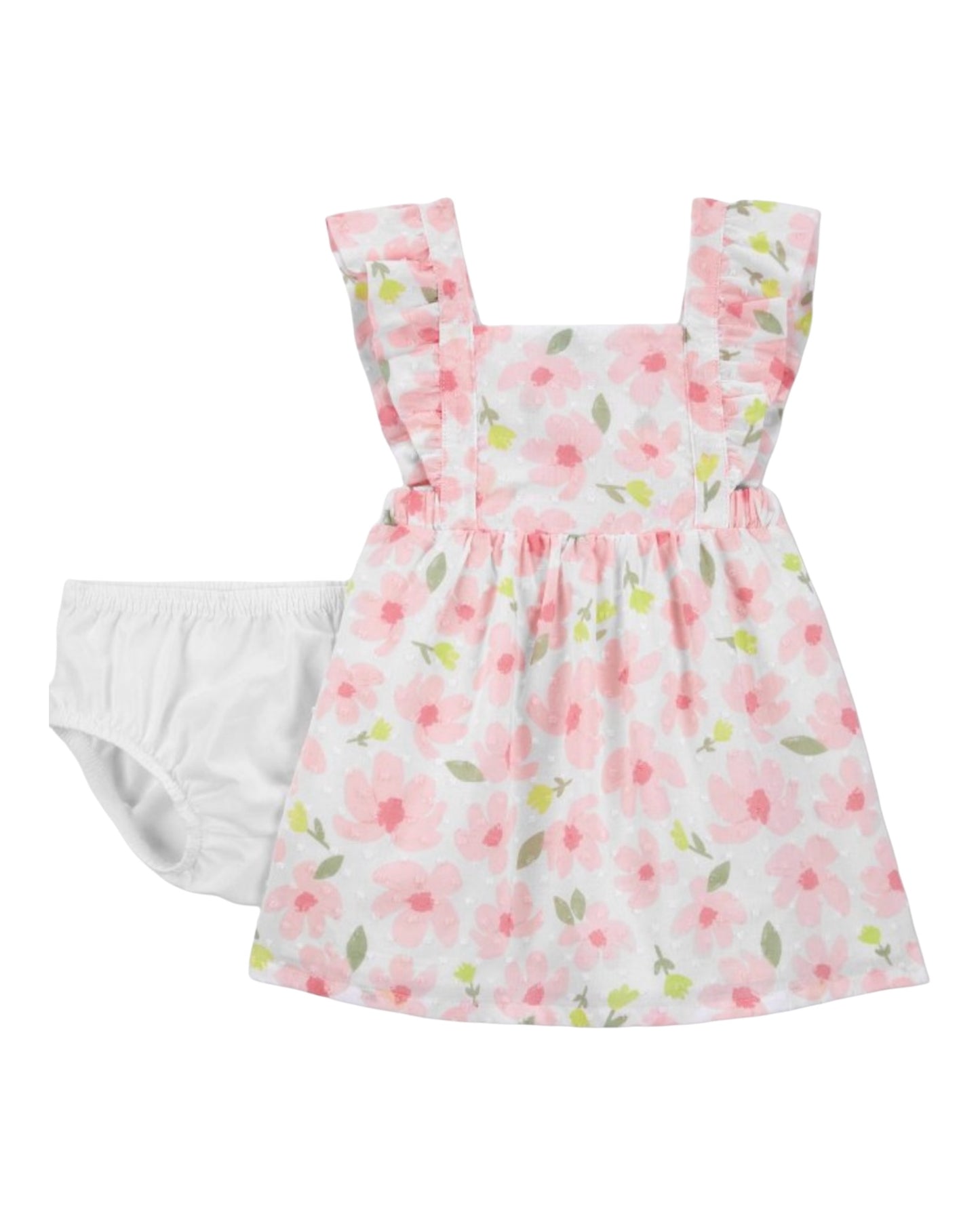 Carters Floral Ruffle Dress