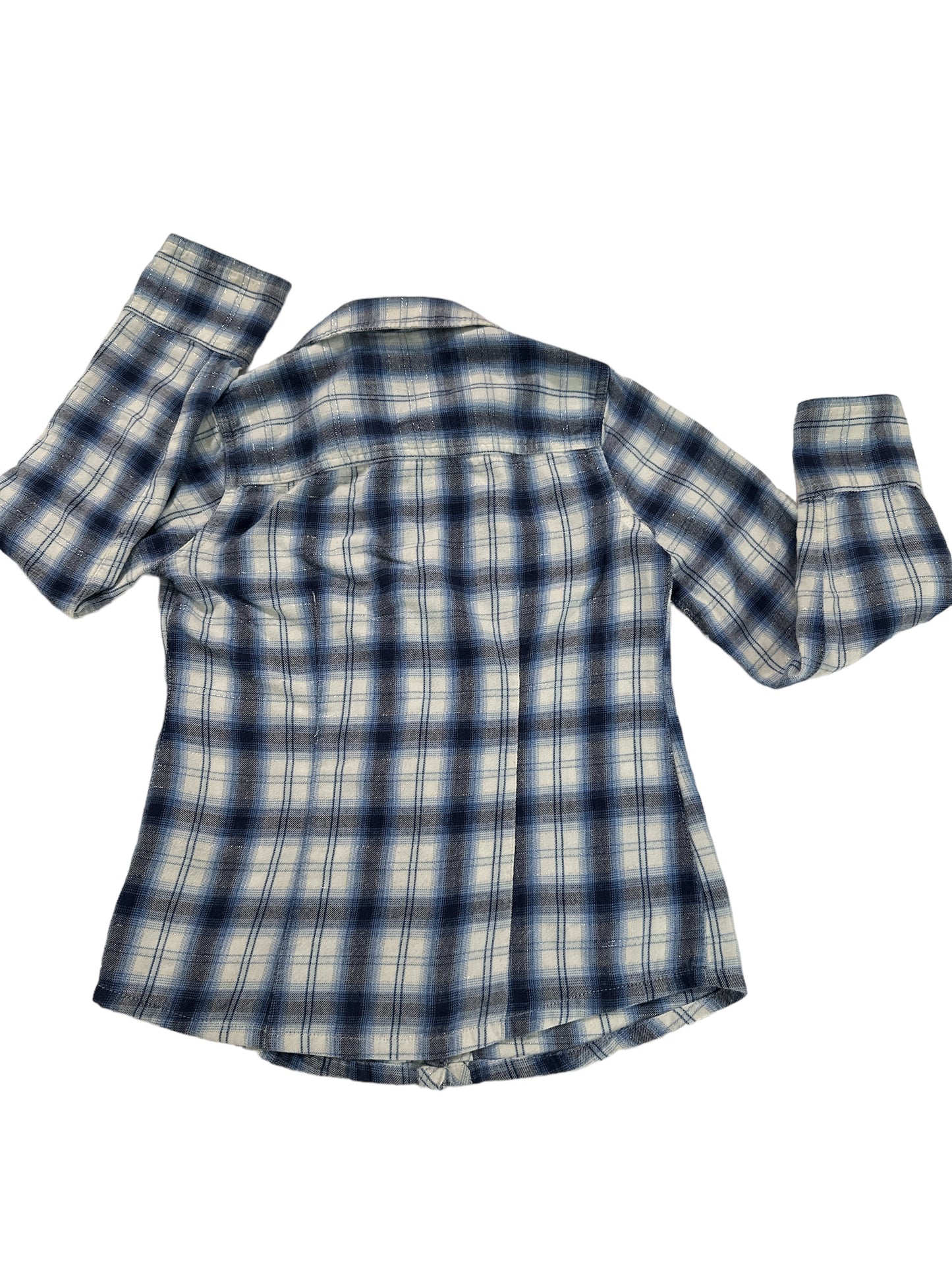 Justice Long Sleeve Sequin Top Sz 8