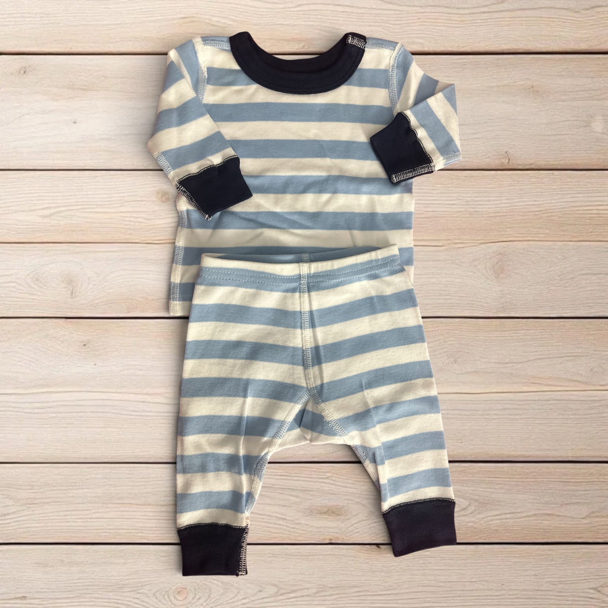 Hanna Andersson Long John Pjs 0-6mo