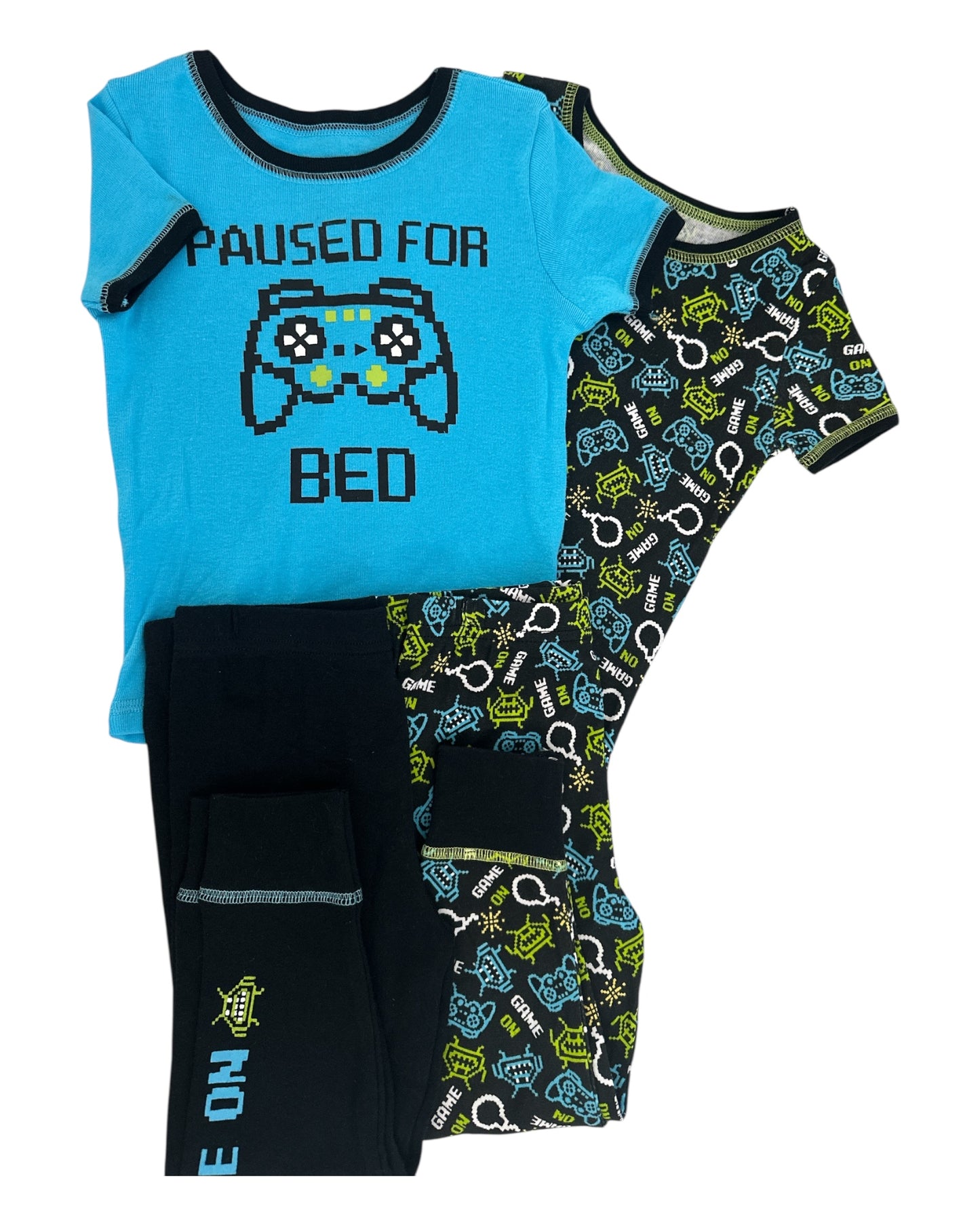 Game On Four Piece Pajama Set 2T
