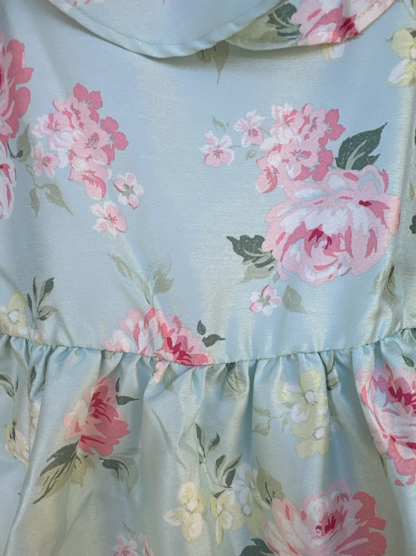 Gymboree Satin Floral Dress Sz 3T