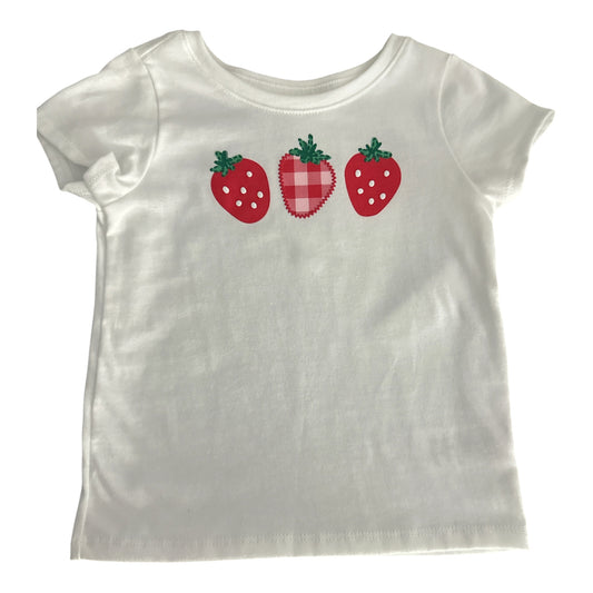 Strawberry Girls Top 2T