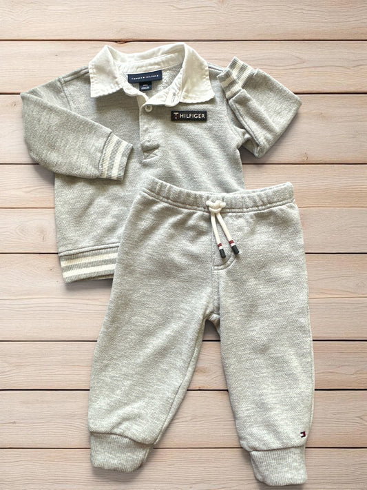 Tommy Hilfiger Baby Boys' 2-Piece Knit Jog Set