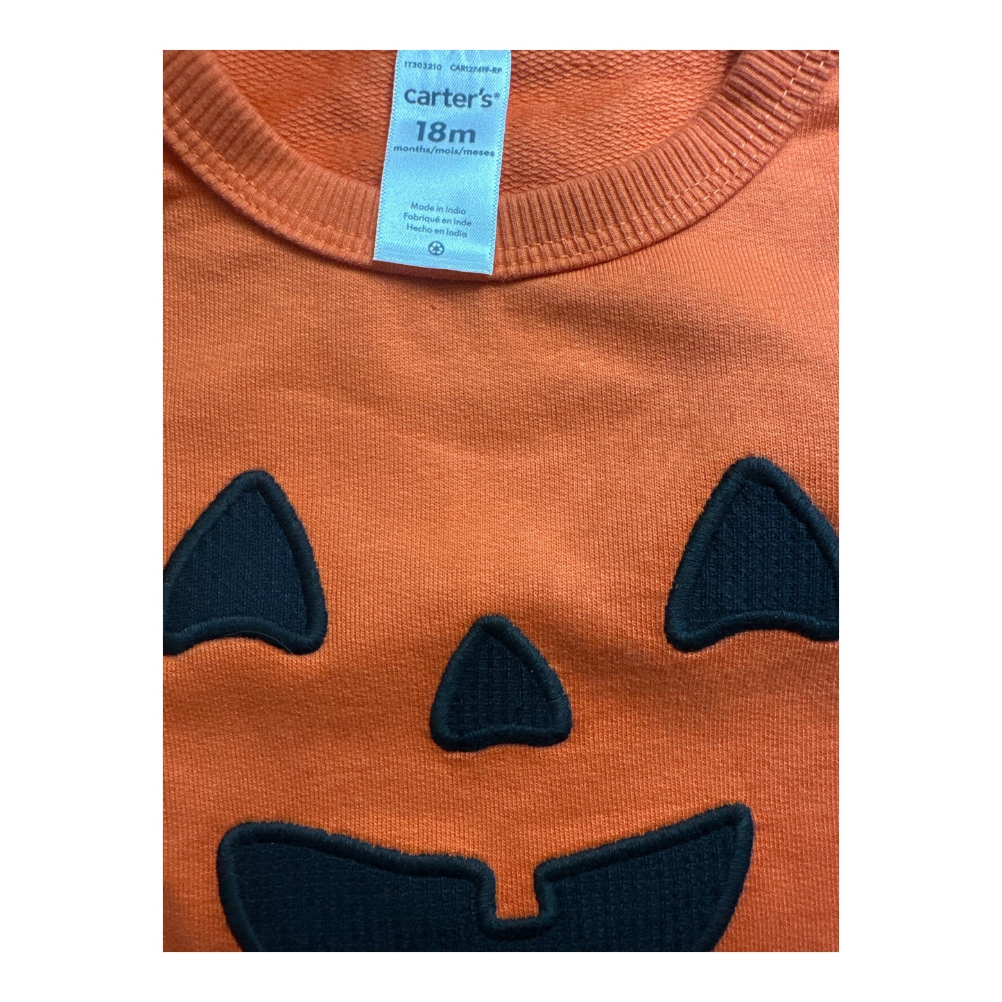 Carter’s Pumpkin Jumpsuit 