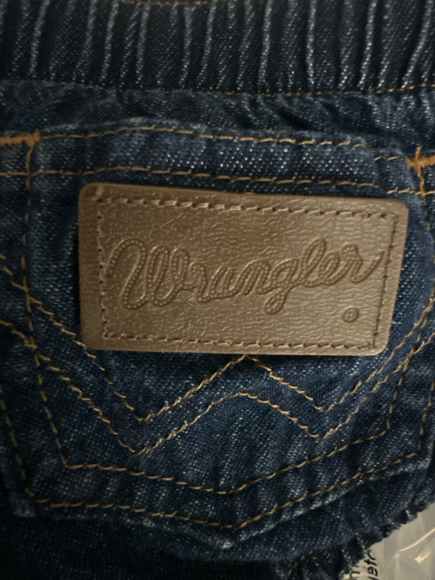 Wrangler Baby Denim Diaper Cover Unisex 6M