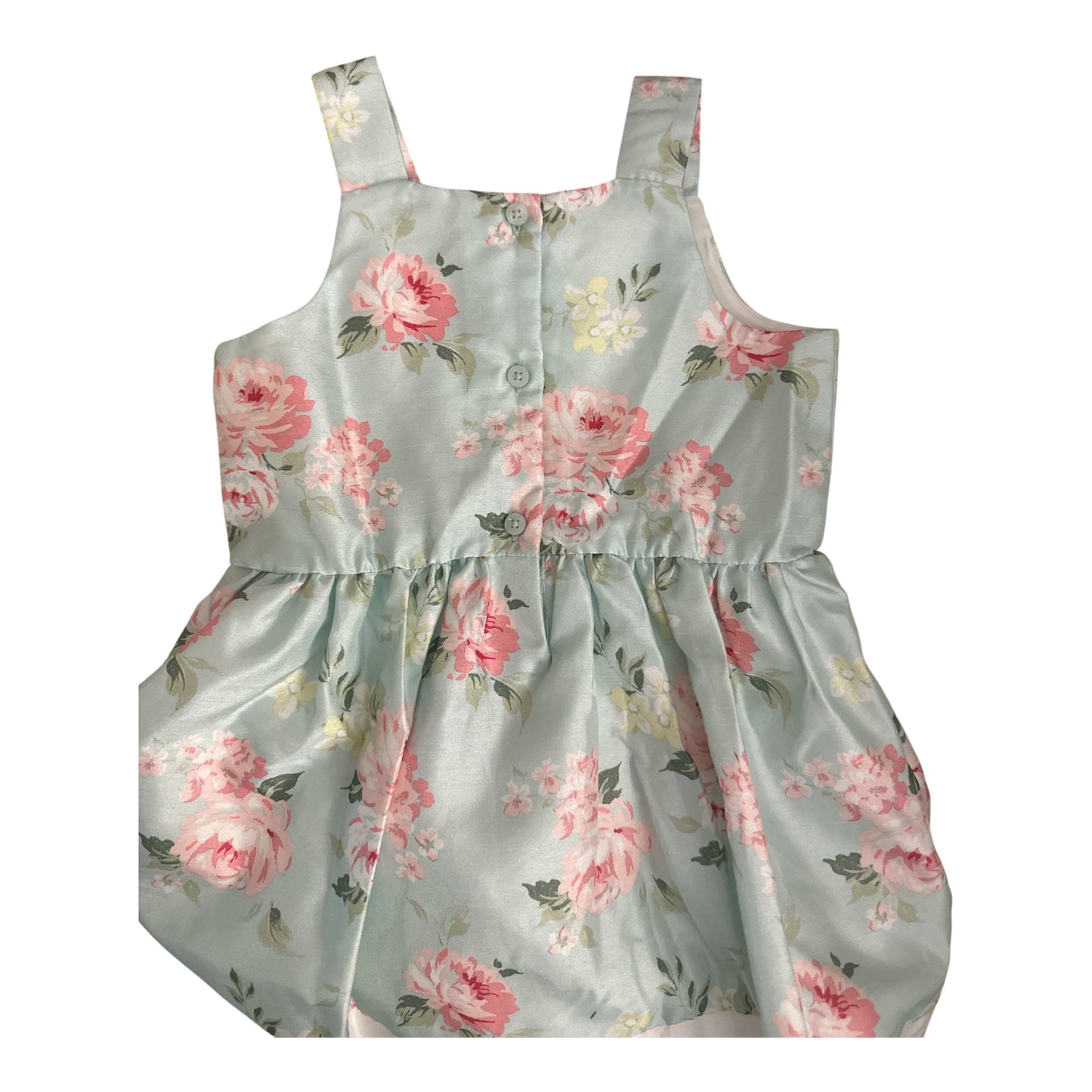 Gymboree Satin Floral Dress Sz 3T