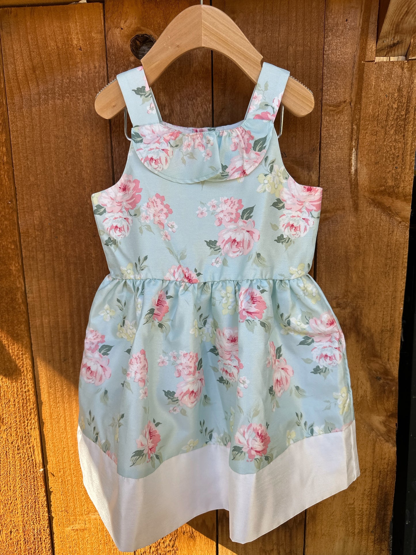 Gymboree Satin Floral Dress Sz 3T