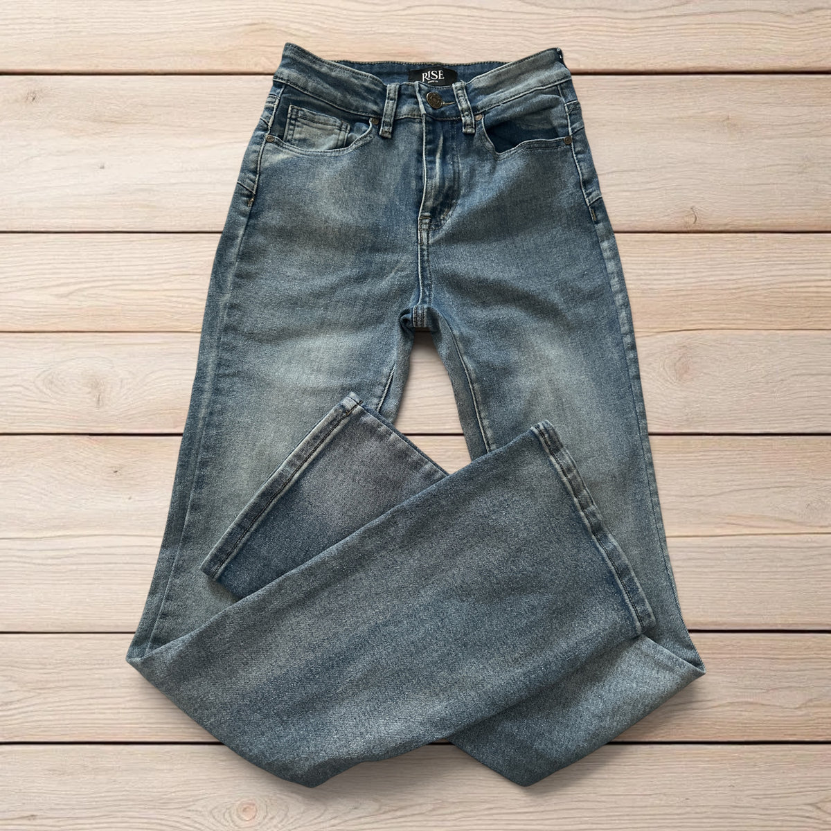 High Rise Flare Jeans Size 0 / 32 Inseam