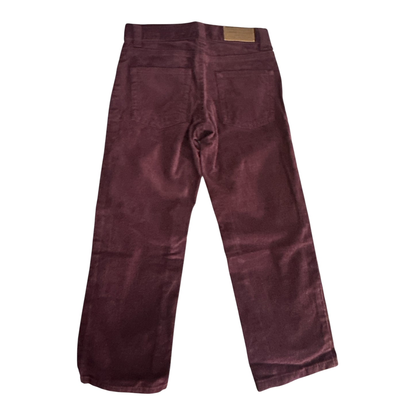 Janie and Jack Boys Corduroy Pants Burgundy Maroon 4T