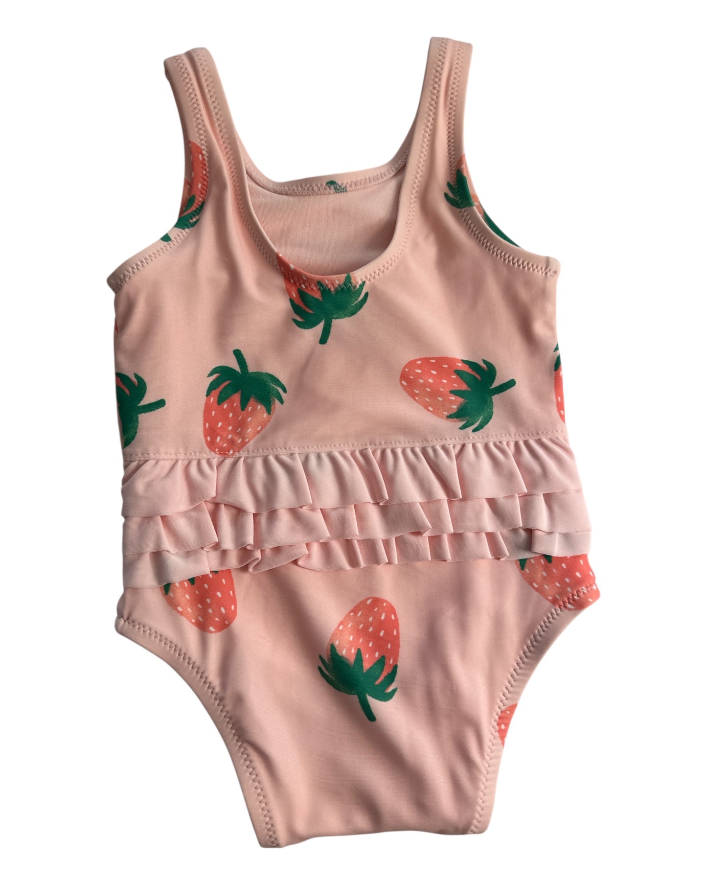 Old Navy Strawberry Print Swimsuit 6-12mo