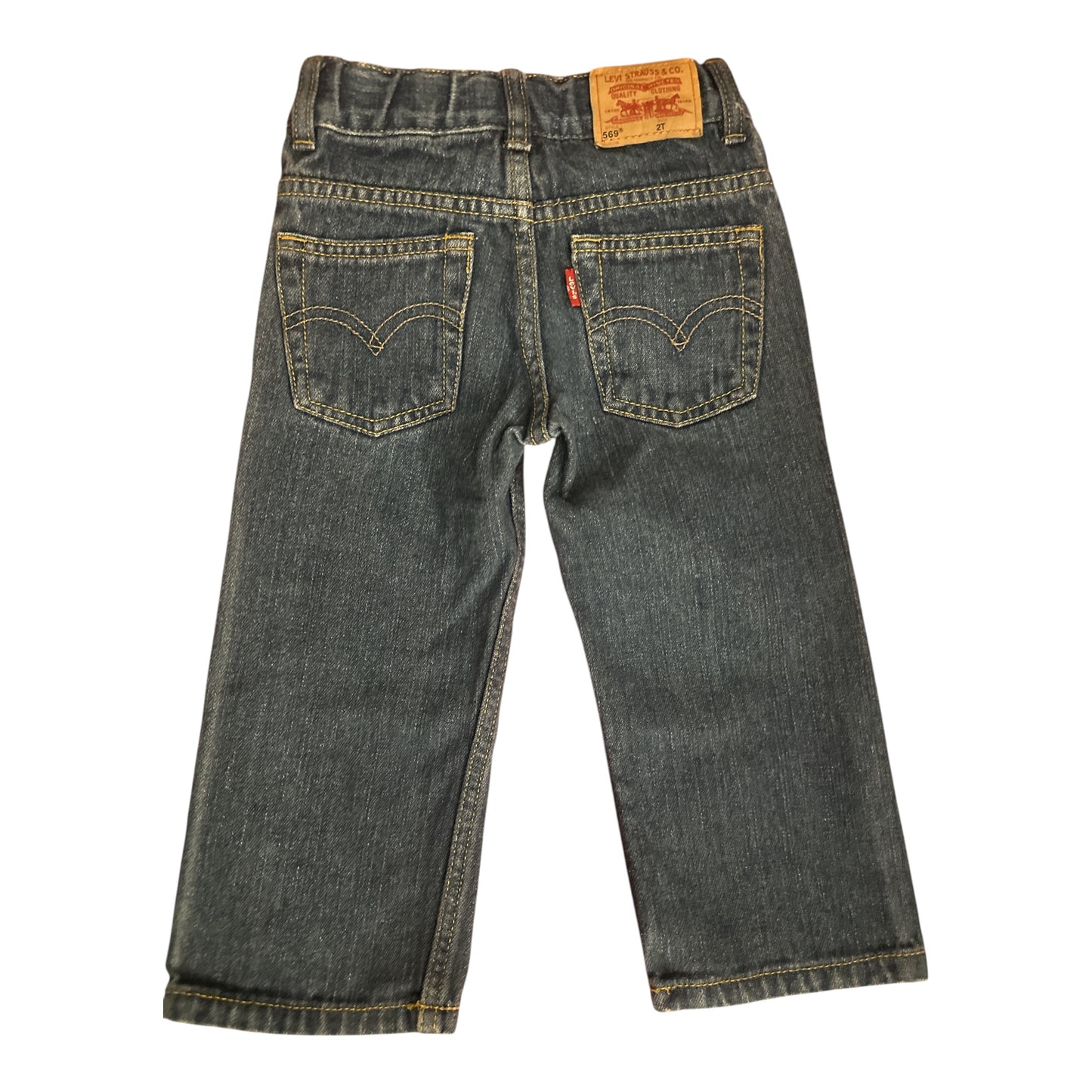 Levi's Kids 569 Loose Straight Jeans- Vintage Wash sz. 2t