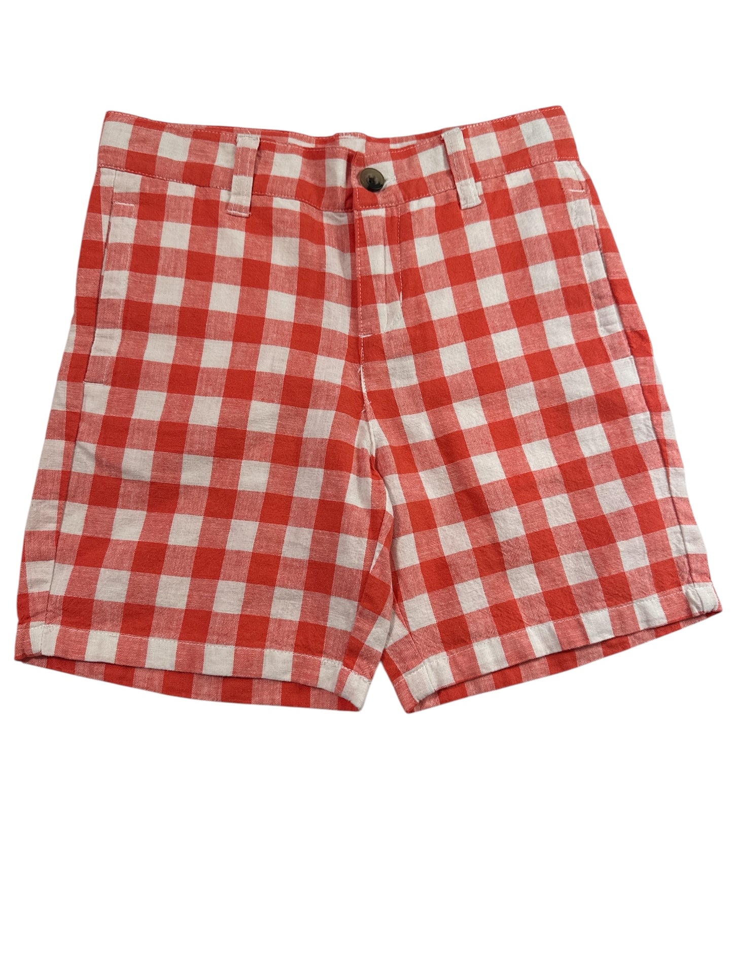 Janie & Jack Gingham Shorts Size 5