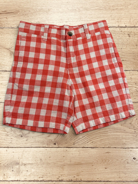 Janie & Jack Gingham Shorts Size 5