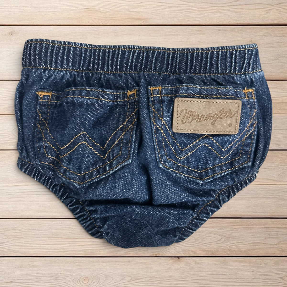 Wrangler Baby Denim Diaper Cover Unisex 6M