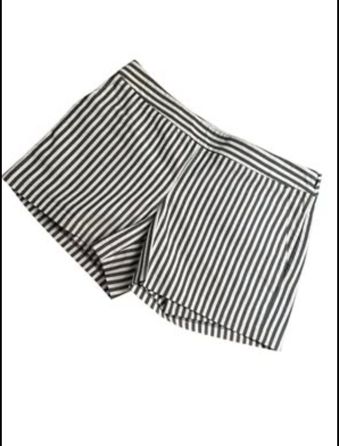 Express Tailored Striped Dress Shorts Size 4