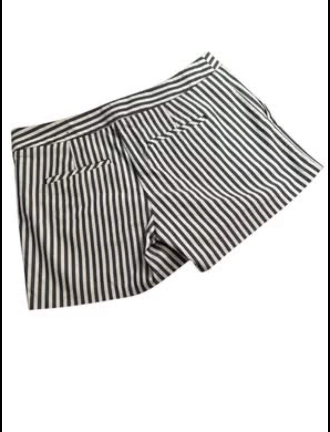Express Tailored Striped Dress Shorts Size 4