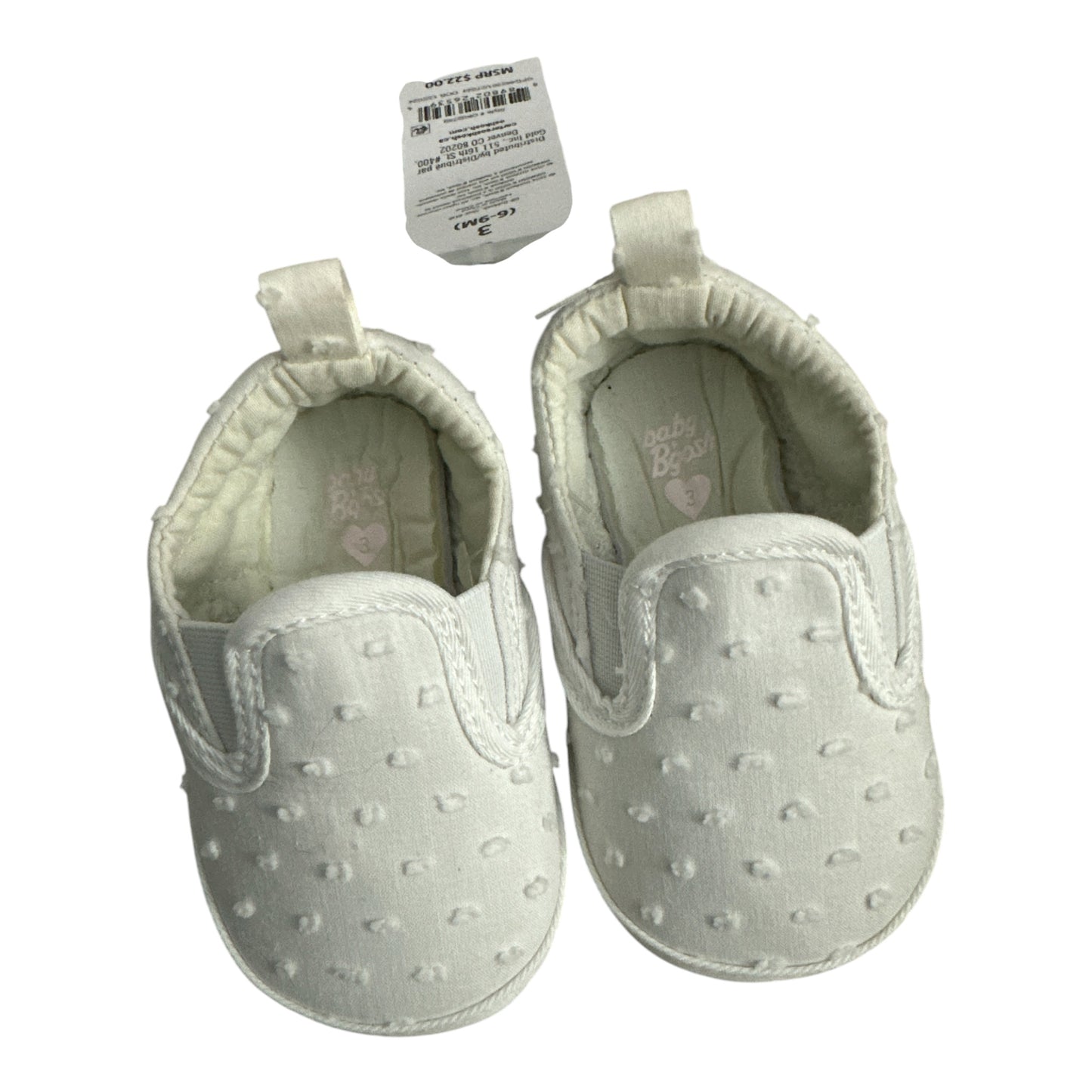 OshKosh B'gosh Baby Girl Swiss Dot Casual Slip-On Shoes