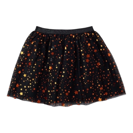 Way to Celebrate Halloween Girls Foil Mesh Tutu Skirt