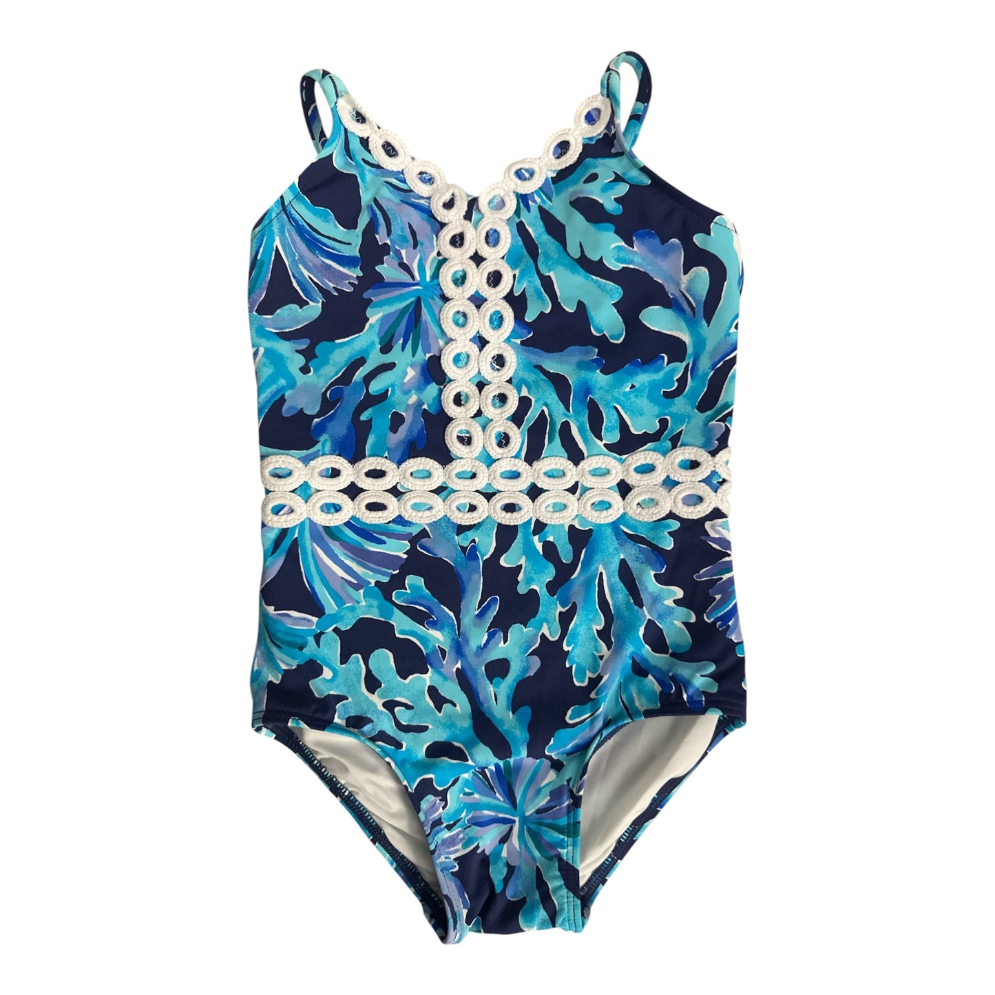 Lilly Pulitzer Girls Mals UPF One-Piece Swimsuit 2T