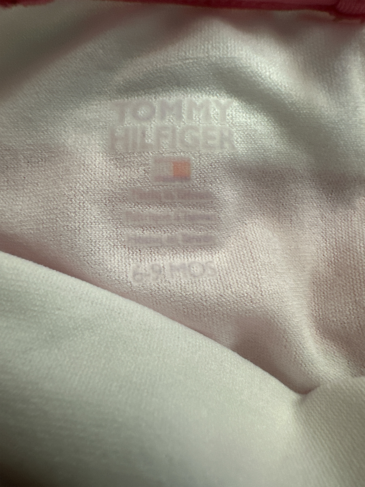 Tommy Hilfiger Girls Striped Ruffle One Piece Swimsuit Pink Green White Size 6-9M