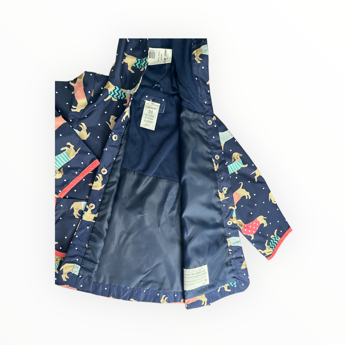 Carter’s Raincoat 24mo.