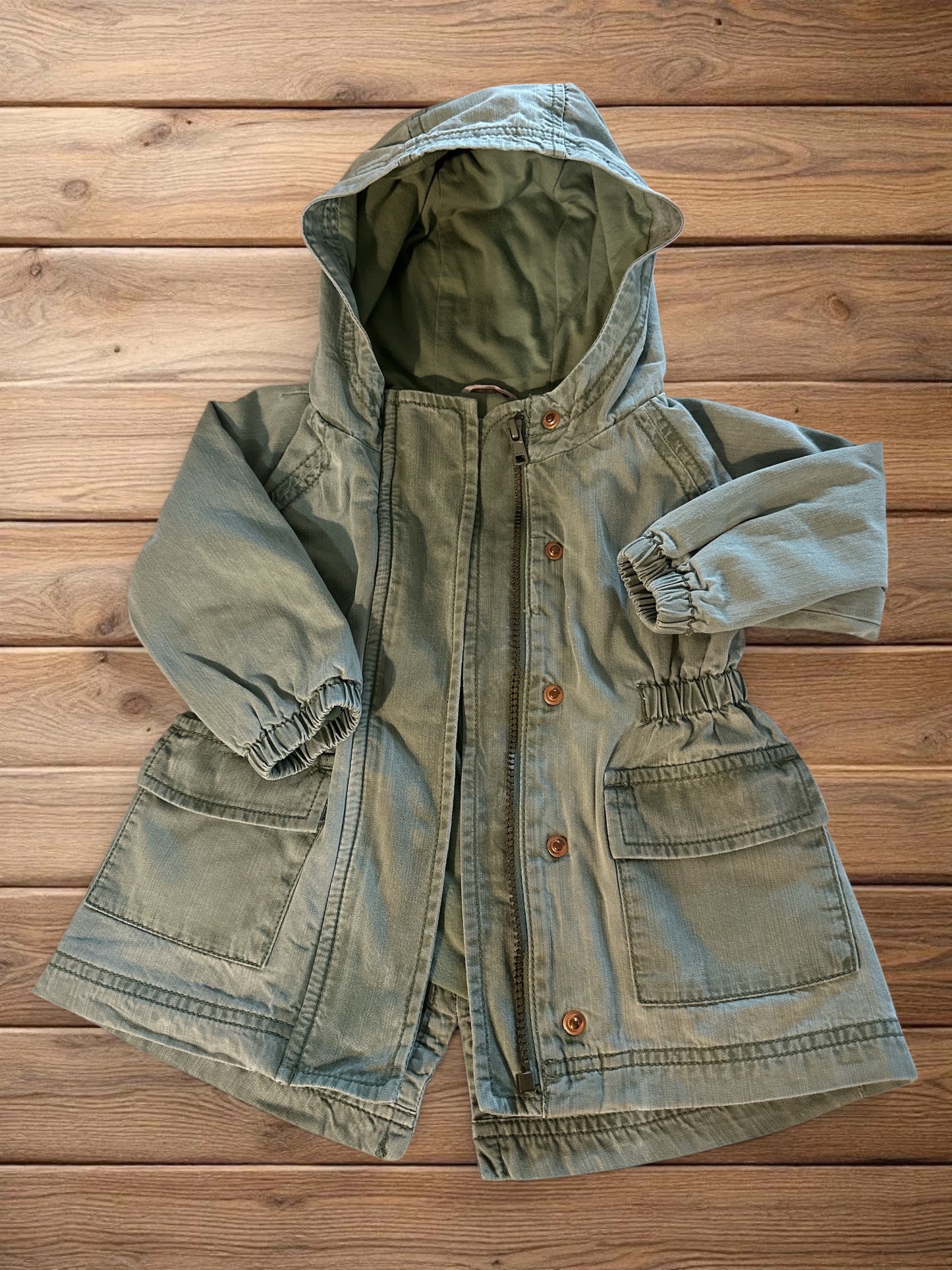 Old Navy Twill Hooded Jacket
