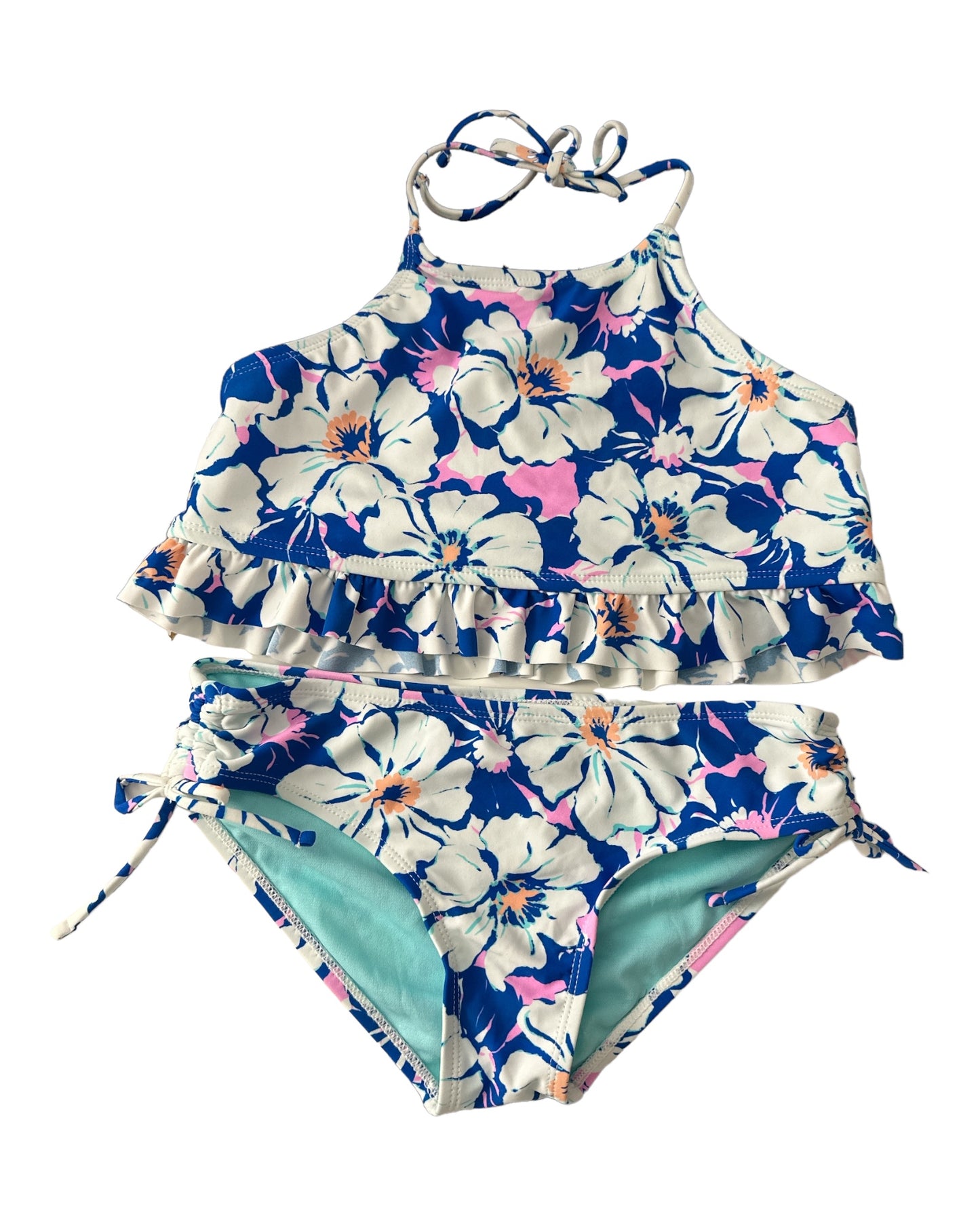 Raisins By Roxy's Girls Tropical Print 2pc Bikini