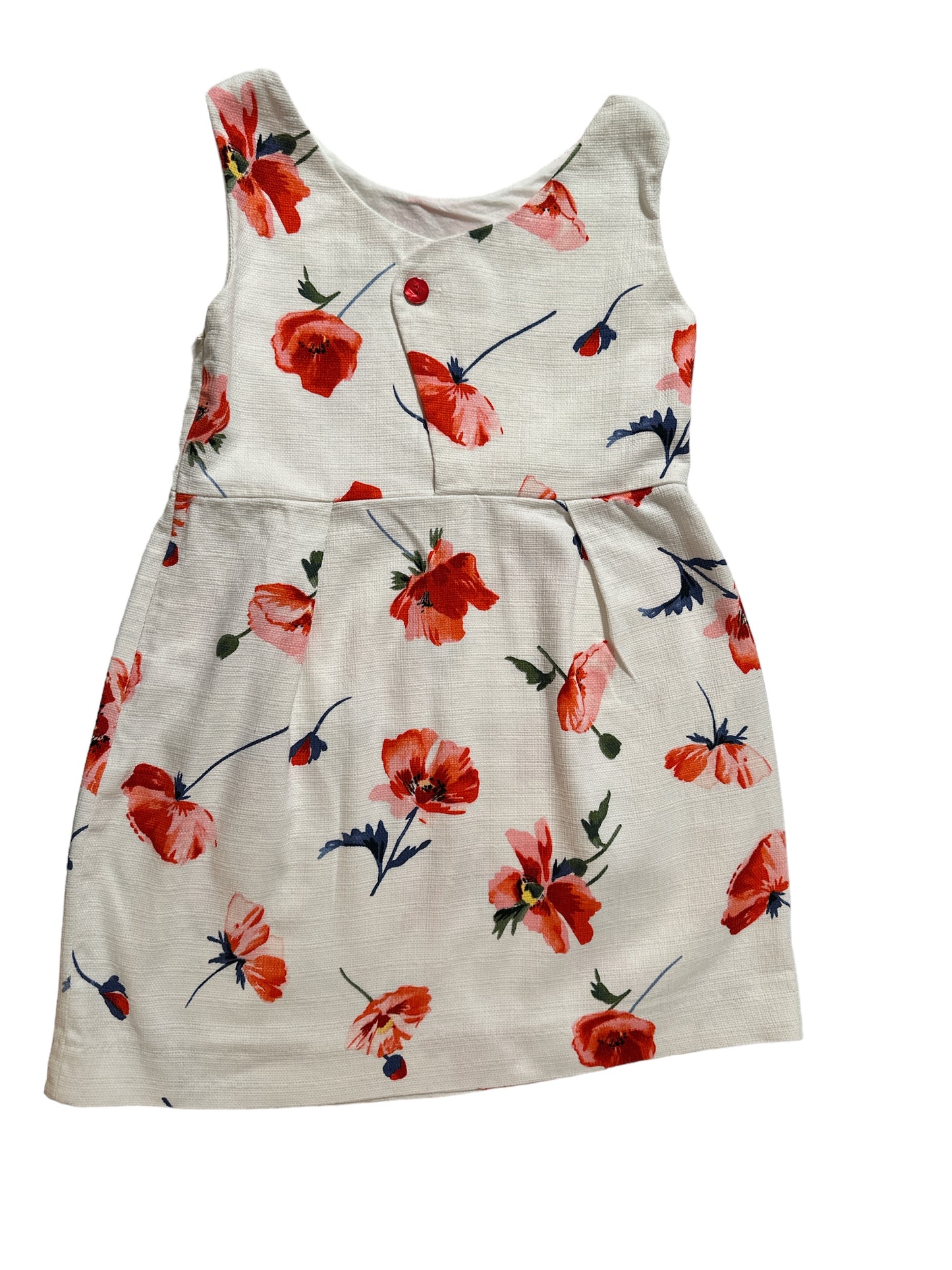 Zara Poppy Flower Print Dress