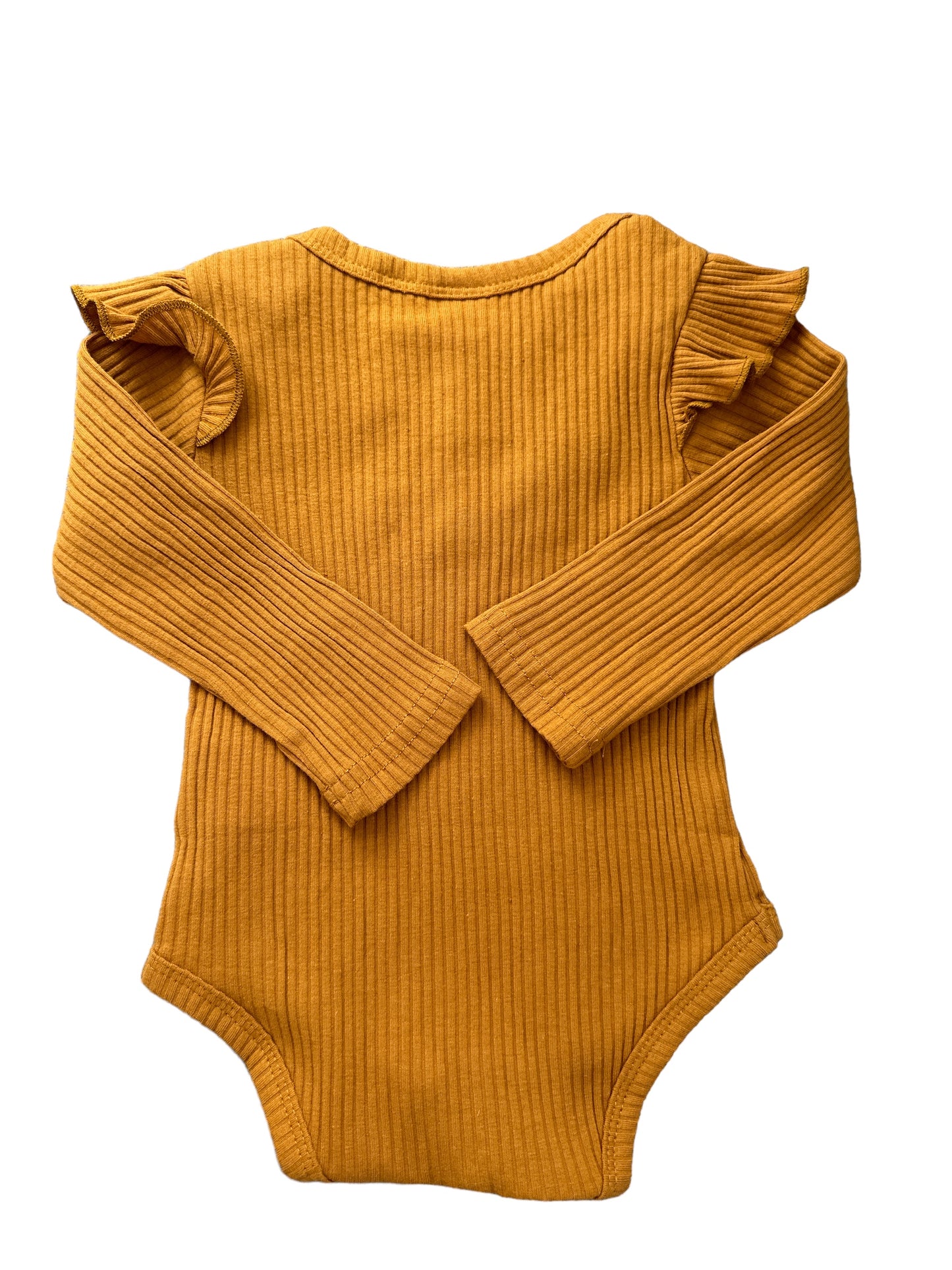 Long Sleeve Ribbed Bodysuit