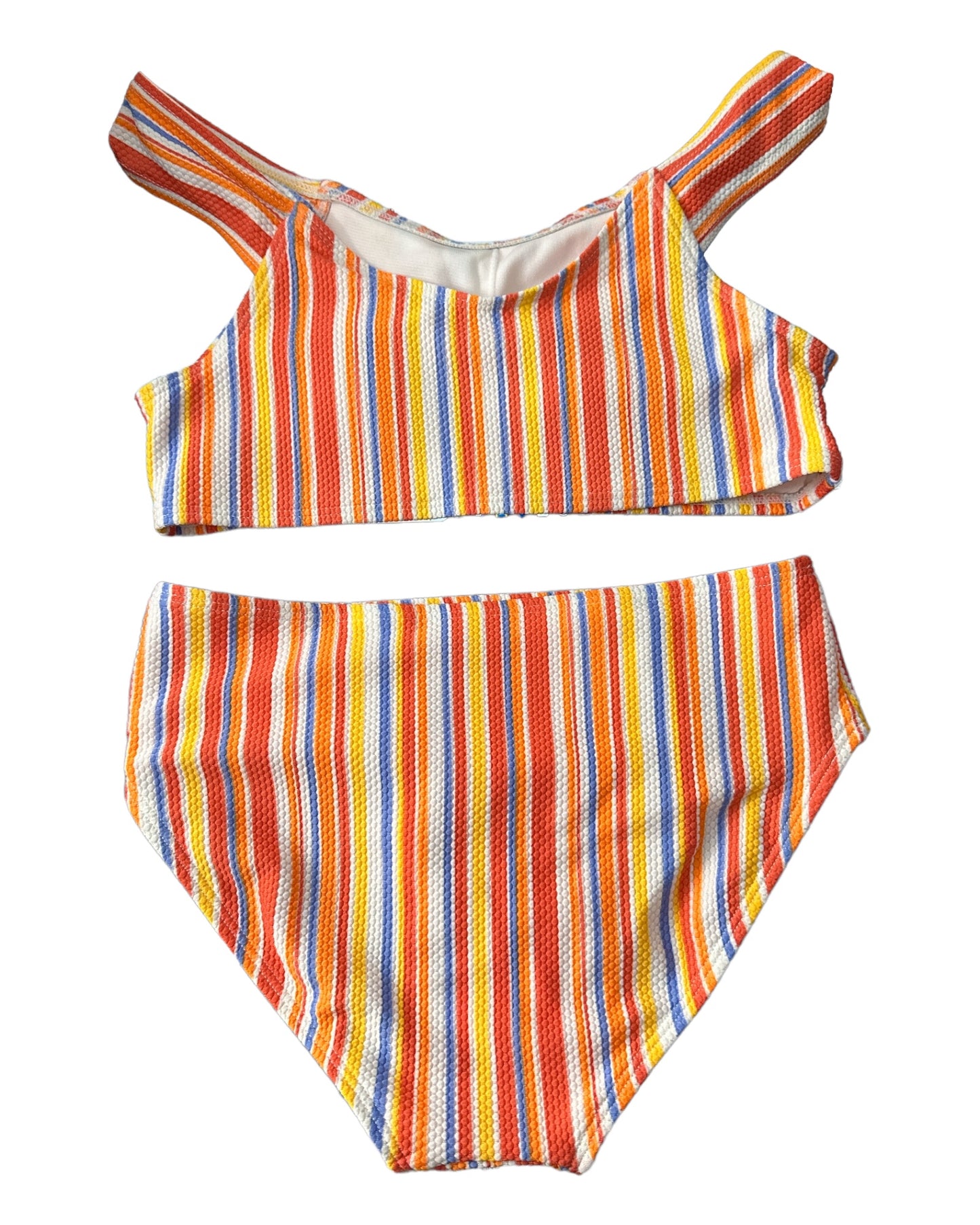 Wonder Nation 2-Piece Striped Bikini Swimsuit