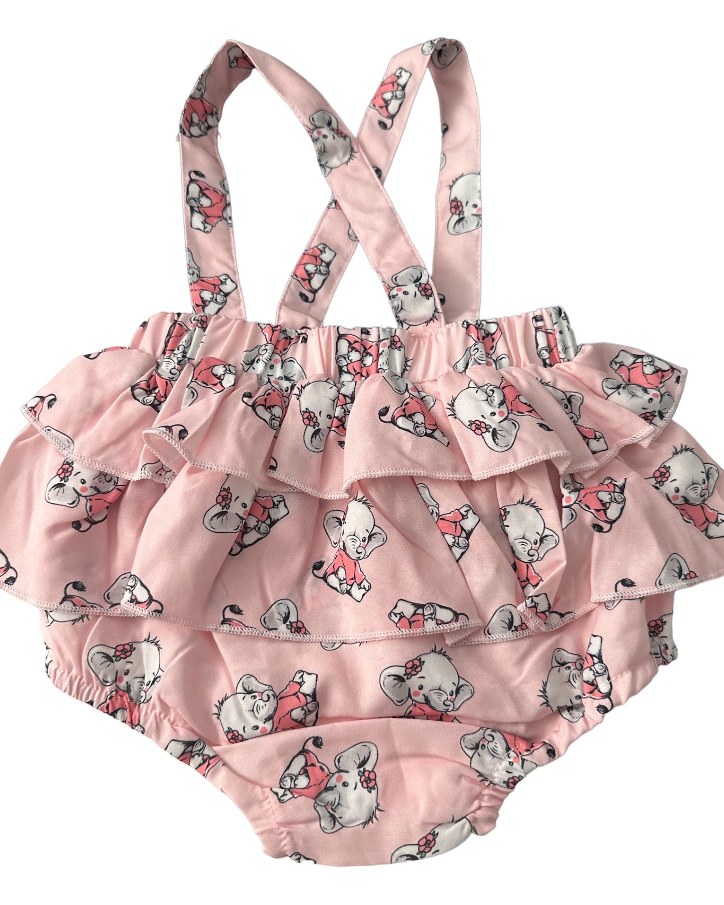 Ruffled Overalls