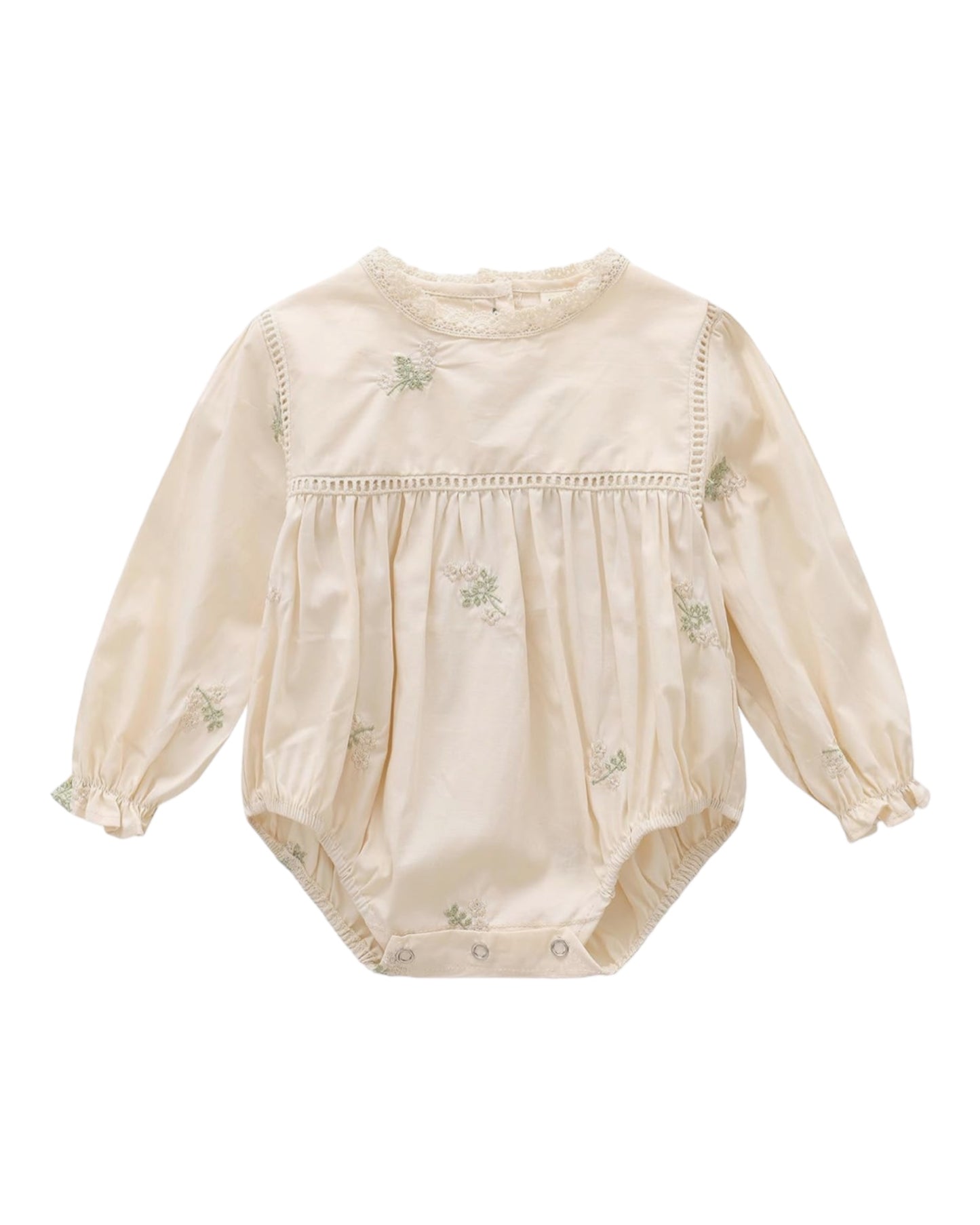 Embroidered Baby Romper