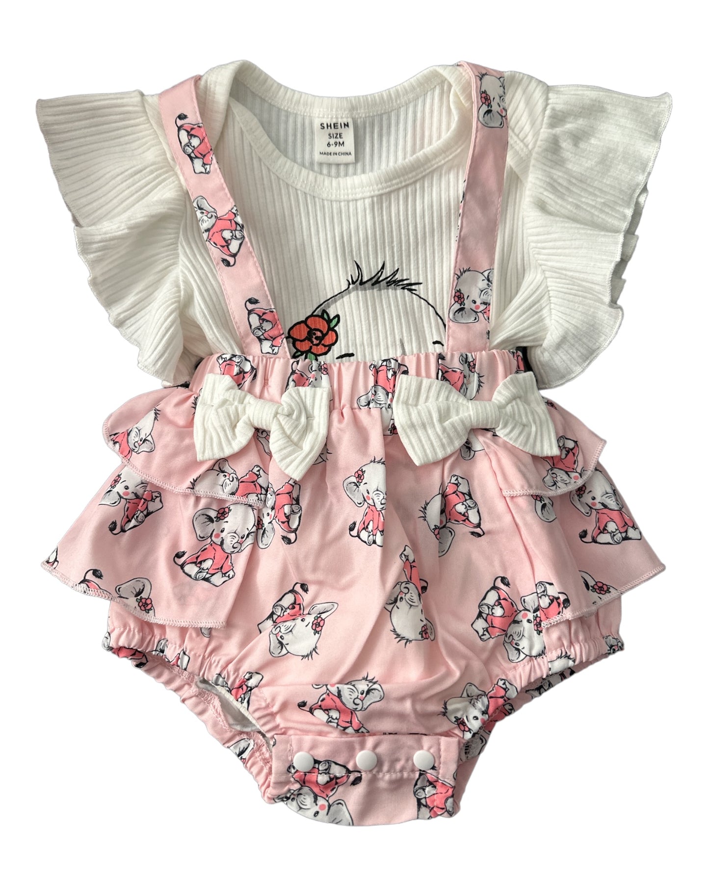 Ruffled Overalls