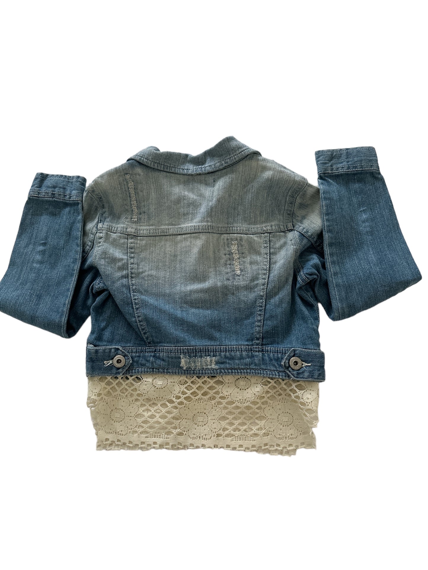 Denim and Lace Jacket