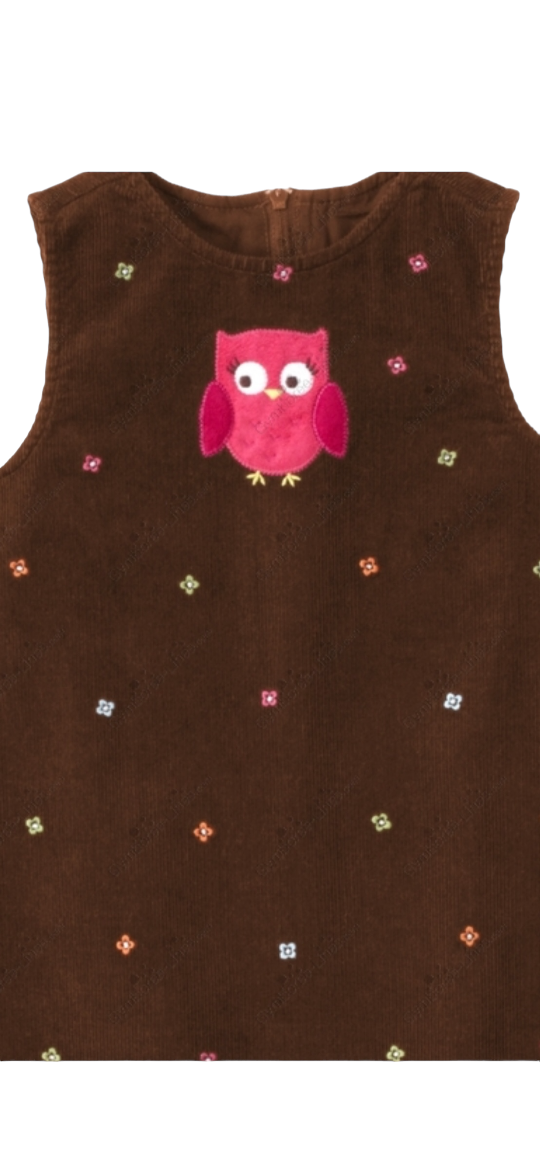 Gymboree Owl Corduroy Jumper Dress