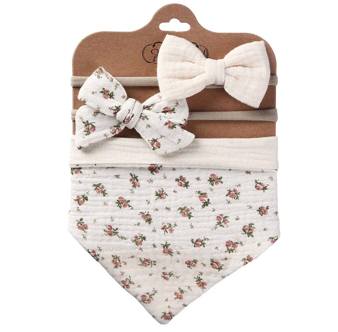 Reversible Bib and Matching Headband