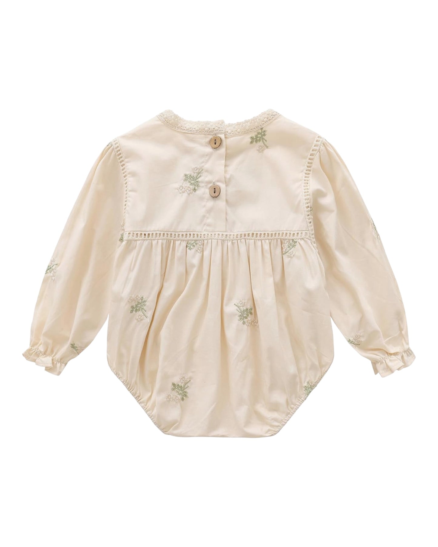 Embroidered Baby Romper