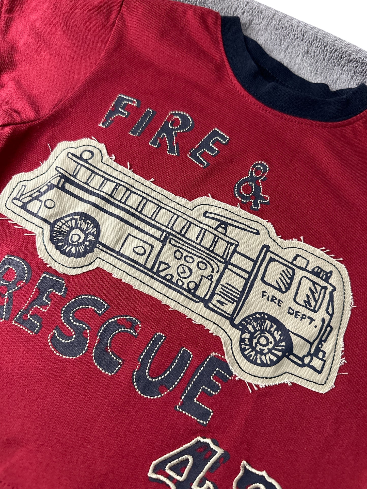 Fire Engine Boy's Tee