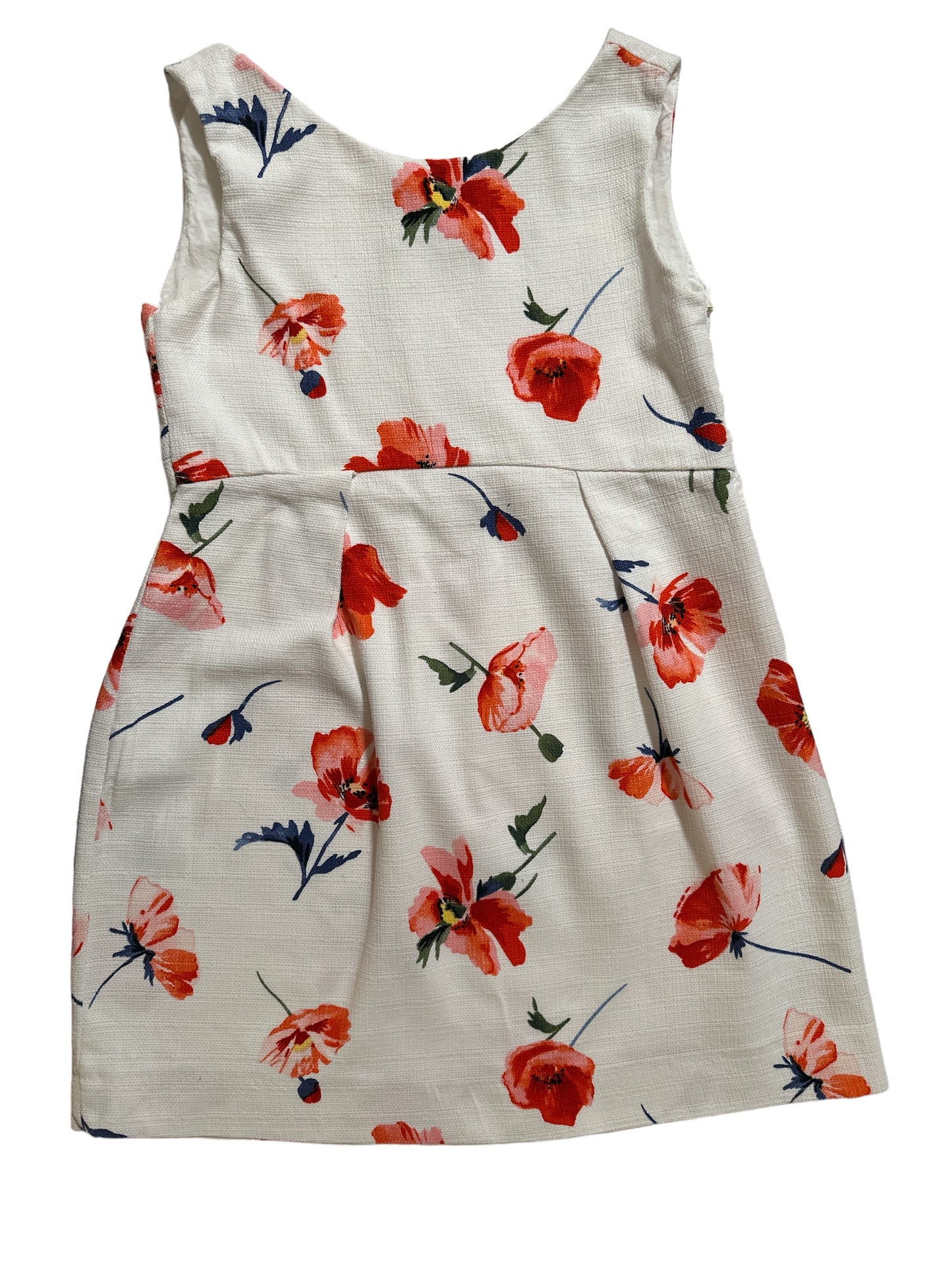 Zara Poppy Flower Print Dress