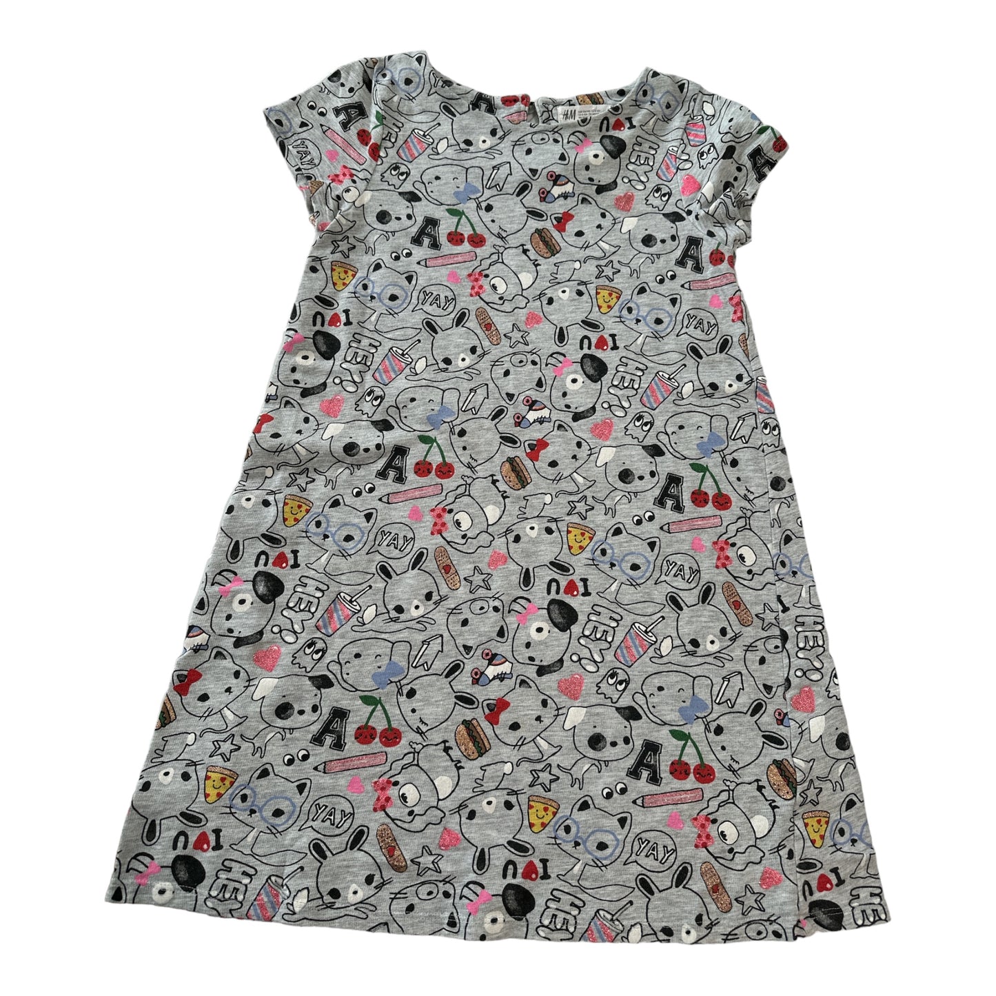 H&M Puppy Print Dress