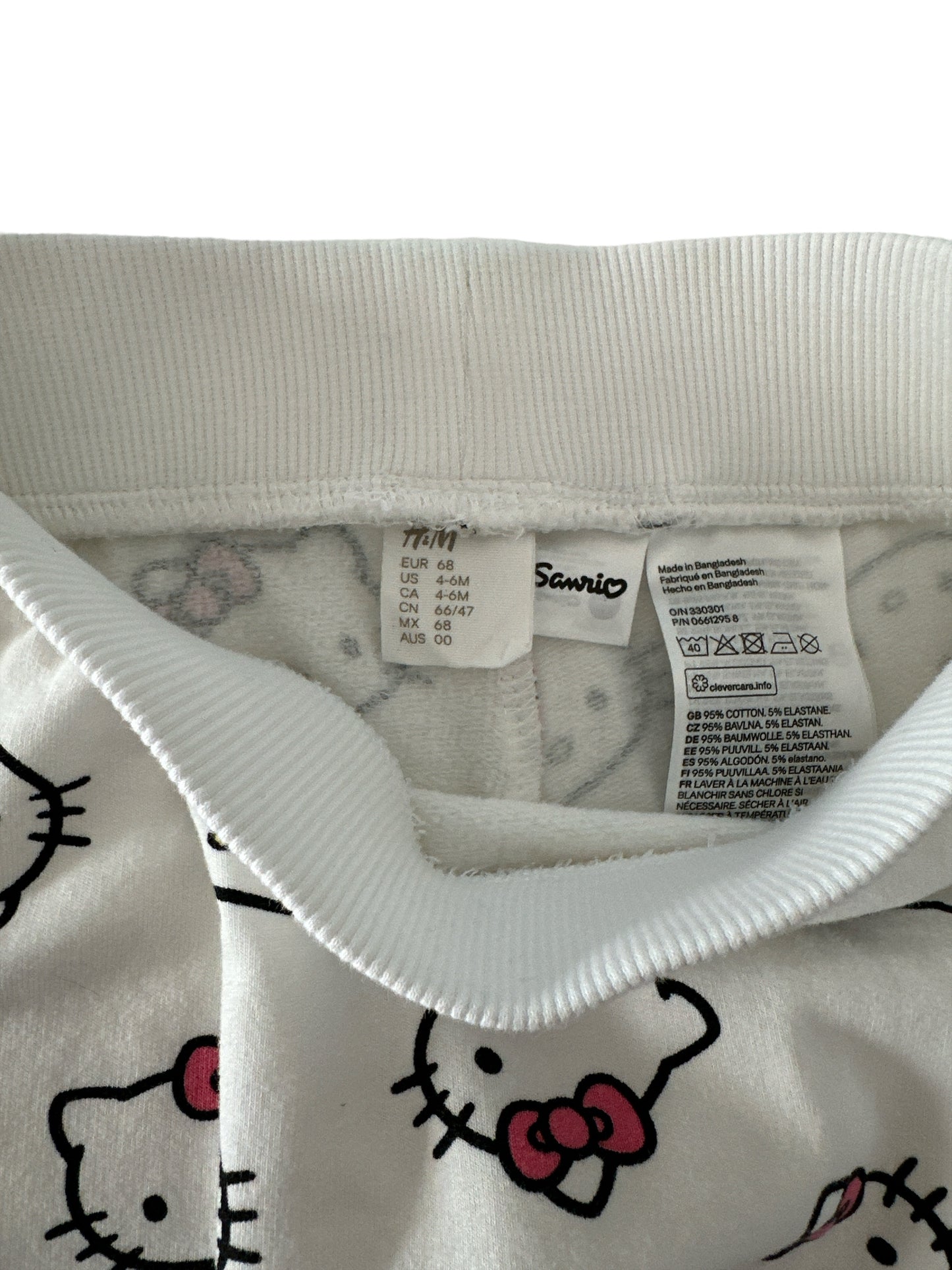 H & M Hello Kitty Pants 4-6 mo.