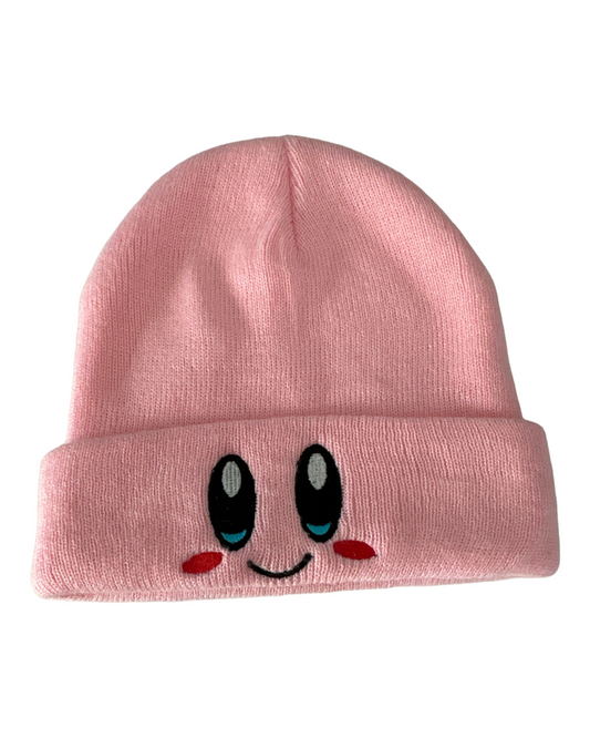 Pink Kirby Beanie