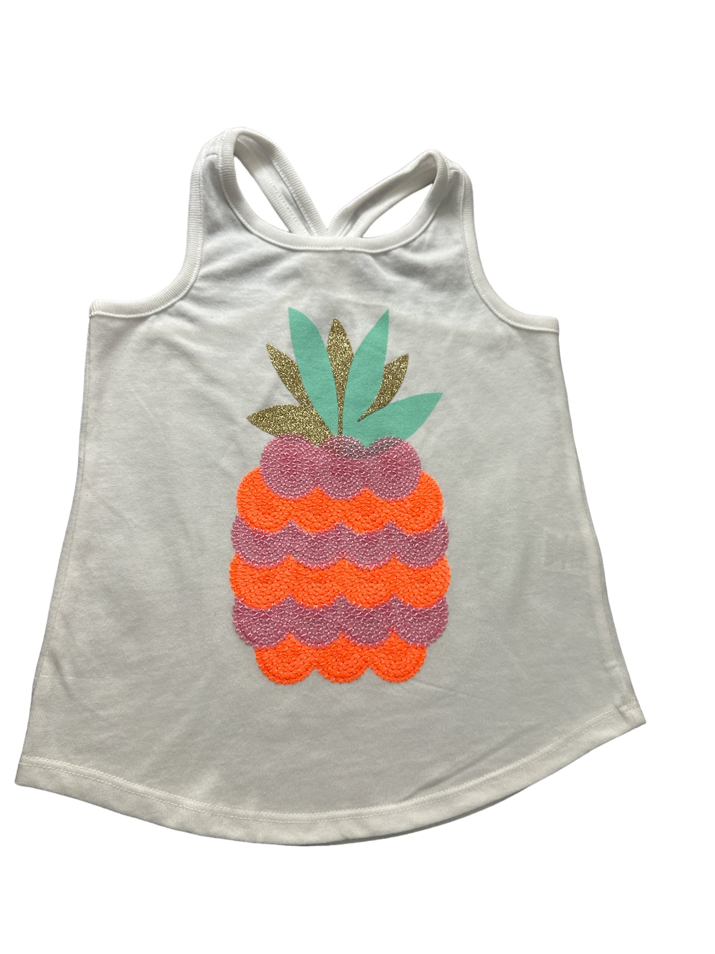 Pineapple Crisscross tank top 3t