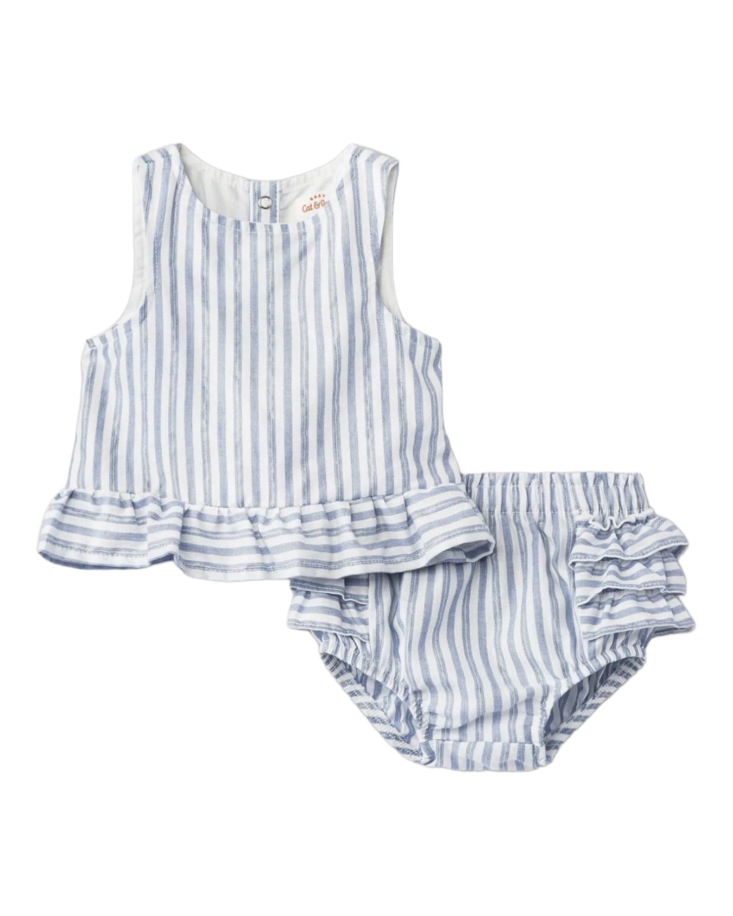 Cat and Jack Top and Ruffled Bloomers Set